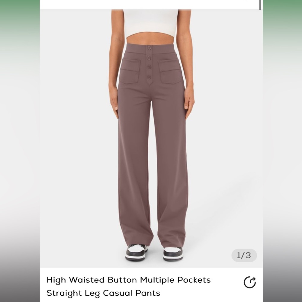 Halara high waist straight leg pants